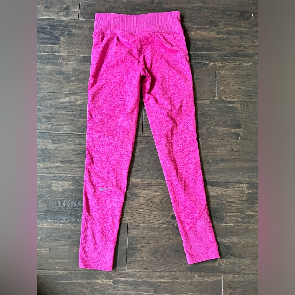 Nike Girls Pink Leggings Medium